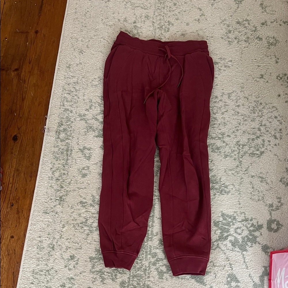 lululemon athletica Burgundy Joggers
